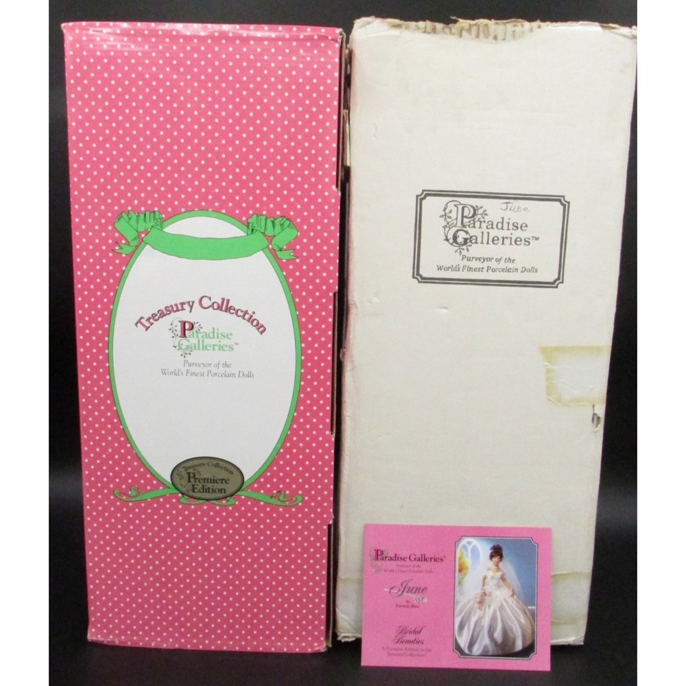 Paradise Galleries June Bridal Wedding Doll by Patricia Rose New Sealed In Box